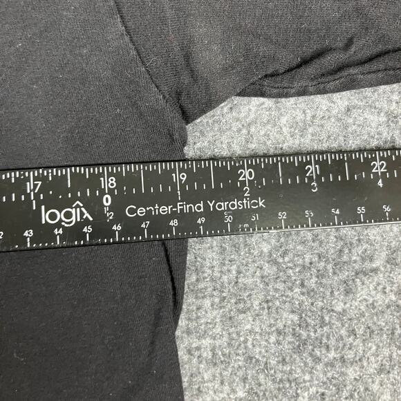 Vans T-Shirt Mens Medium Black Classic Fit Logo Graphic Casual Skate Tee - Picture 6 of 8